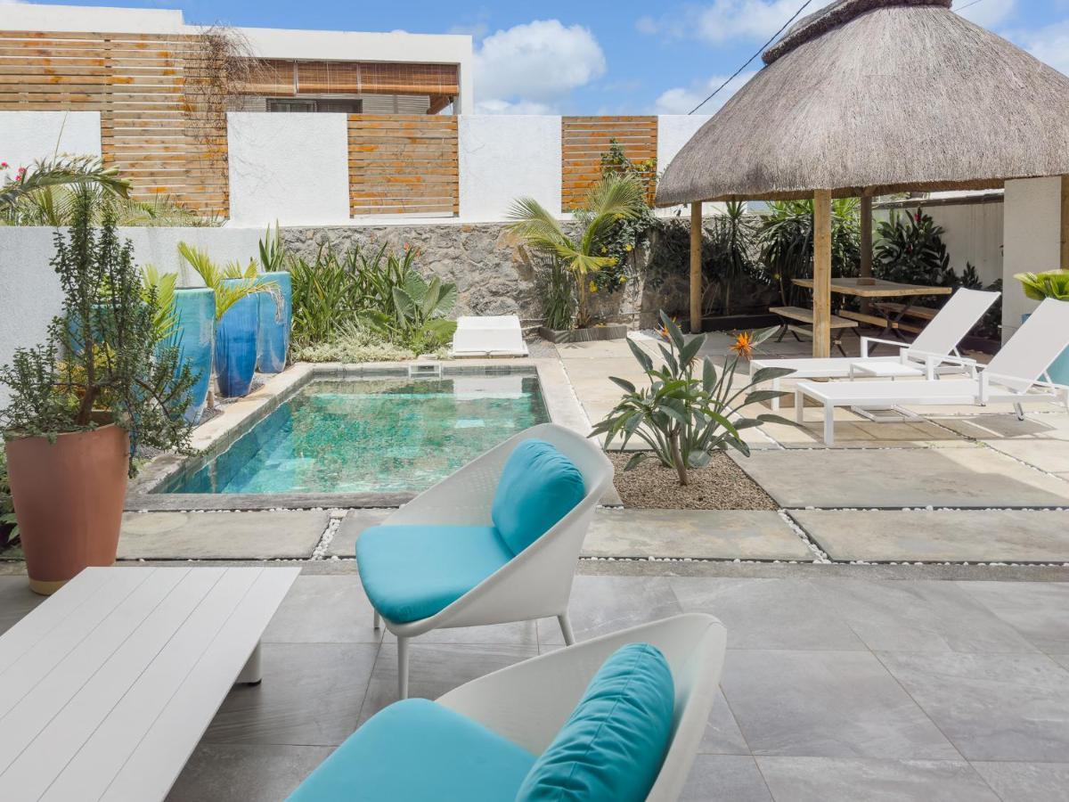 Residence Celestial - Premium 3 Bedrooms Villa With Volcanic Stone Pool Гранд Байе Екстериор снимка